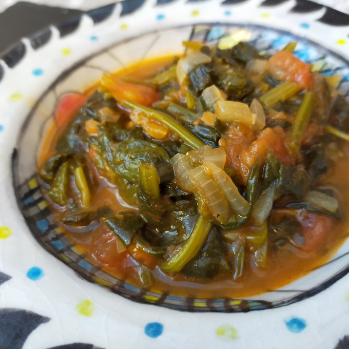 トルコ料理★ほうれん草の煮込み